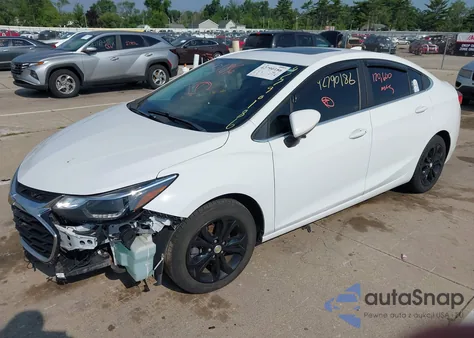 2019 Chevrolet Cruze Lt из США, поврежденный, VIN 1G1BE5SM4K7100452